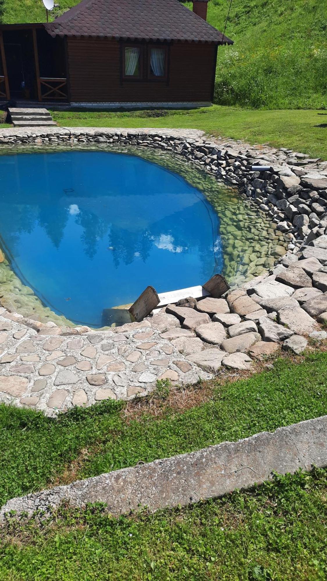 Lisoviy Zatyshok, Z Vidkrutum Litnim Baseynom Hotel Slavske Exterior photo