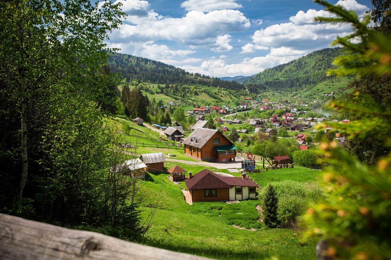 Lisoviy Zatyshok, Z Vidkrutum Litnim Baseynom Hotel Slavske Exterior photo